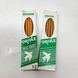 Vintage Collectible 1980s Dixon Oriole # 2 HB Pencils Lot of 20 Made in USA